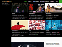 Tablet Screenshot of mdm.worldmusiccentral.org